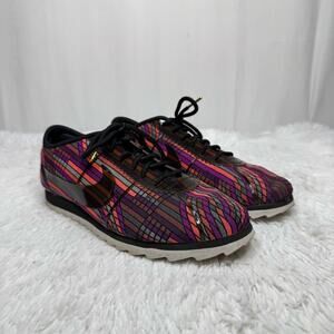 NIKE / Cortez Ultra Jacquard PRM purple orange black sneakers / 11